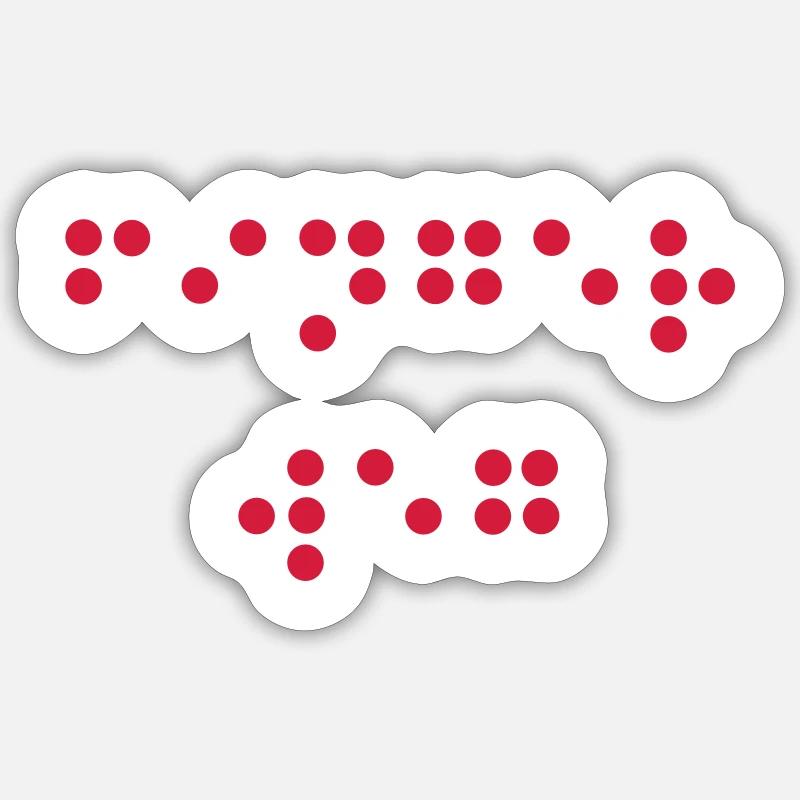Sticker taille S (10 x 10 cm) - 