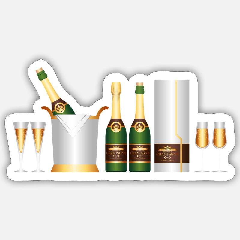 Sticker Größe S (10 x 10 cm) - 