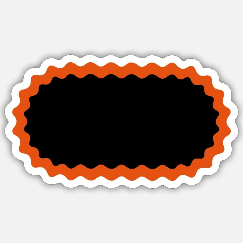 Patchs de vélo - Sticker taille S (10 x 10 cm) - blanc mat
