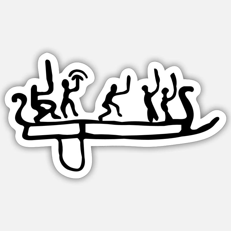 northman - Sticker size S (10 x 10 cm) - white matte