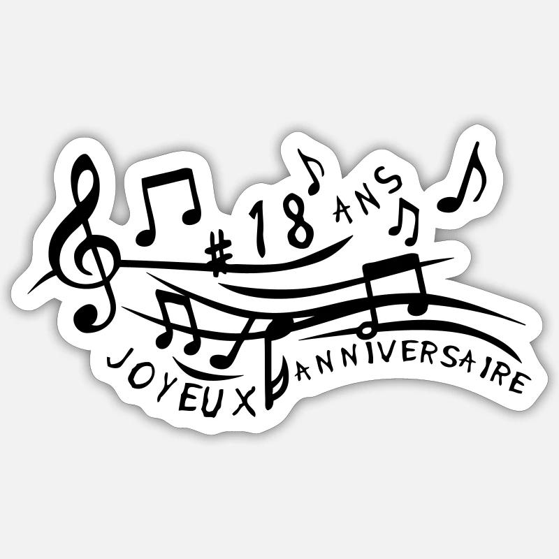 Sticker taille S (10 x 10 cm) - 
