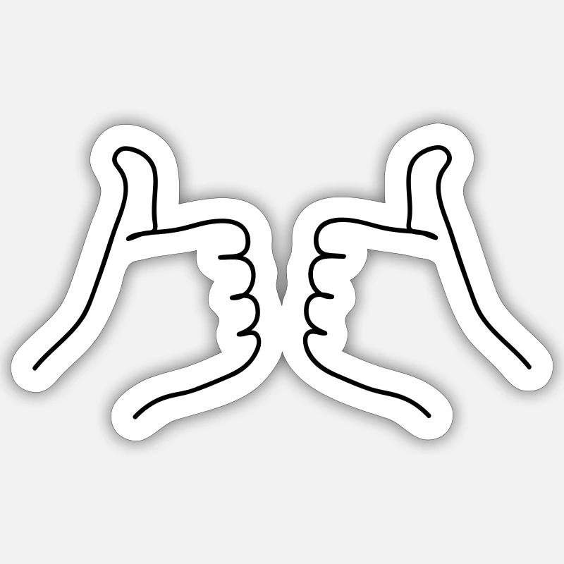 Sticker size S (10 x 10 cm) - 
