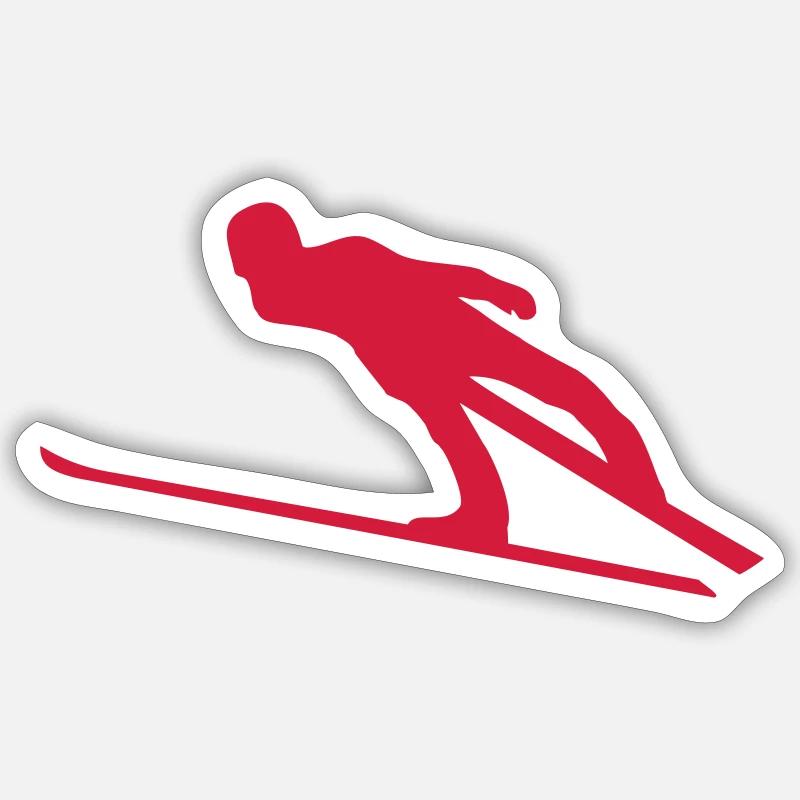 ski Sticker size S (10 x 10 cm)