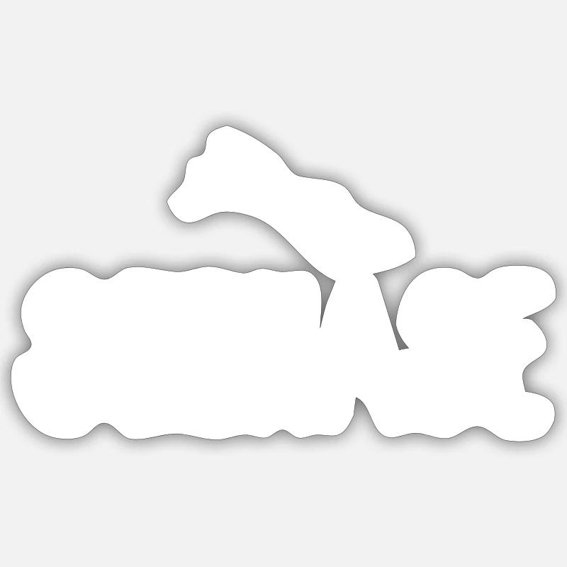 Sticker Größe S (10 x 10 cm) - 