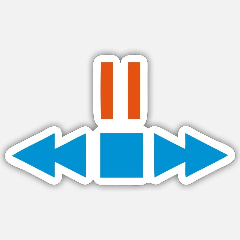 Sticker taille S (10 x 10 cm) - 