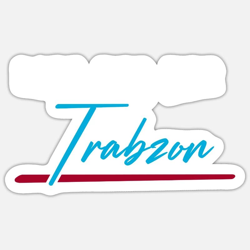 Bize son y compris Trabzon Sticker taille S (10 x 10 cm)
