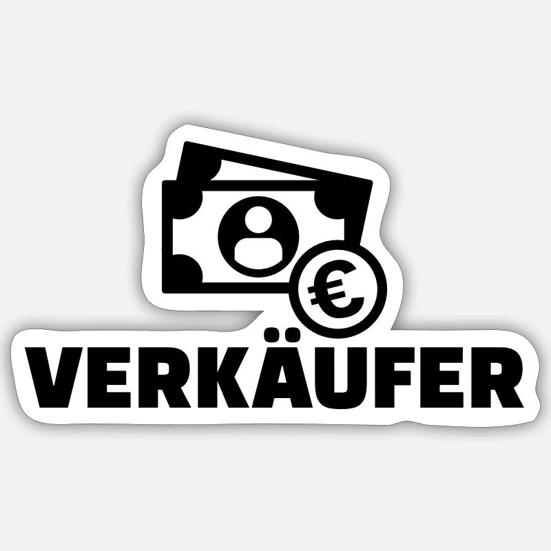 Verkäufer Sticker Größe S (10 x 10 cm)