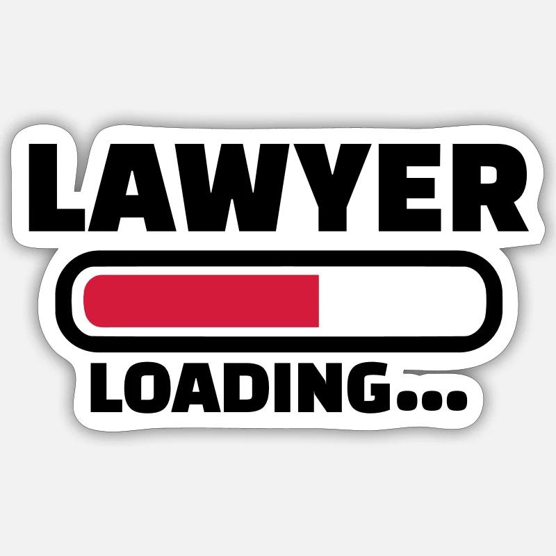 Lawyer Sticker size S (10 x 10 cm)