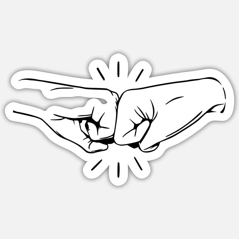 Sticker size S (10 x 10 cm) - 