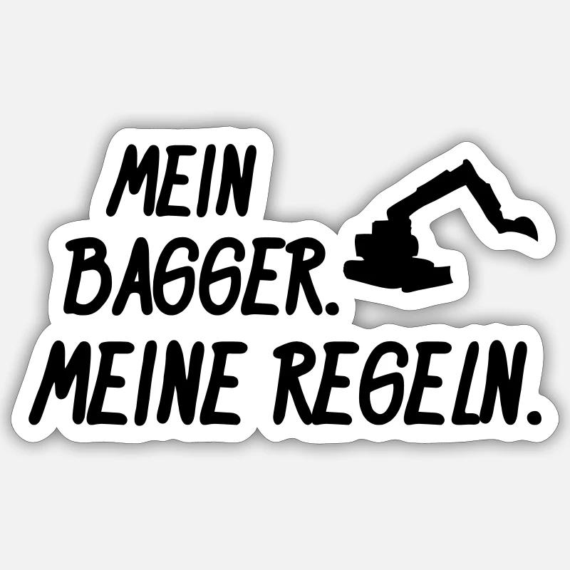 Sticker Größe S (10 x 10 cm) - 
