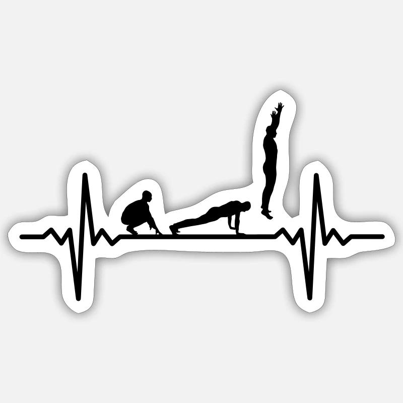 Sticker Größe S (10 x 10 cm) - 