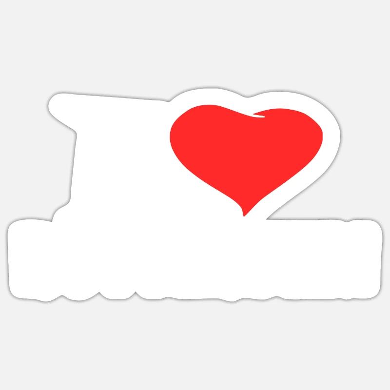 Rotterdam - Sticker size S (10 x 10 cm) - white matte