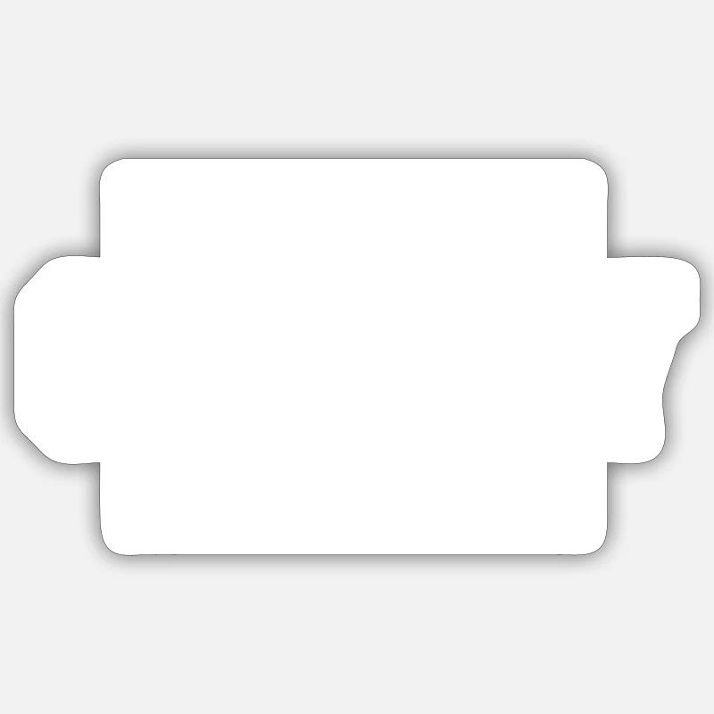 Crew - Sticker size S (10 x 10 cm) - white matte