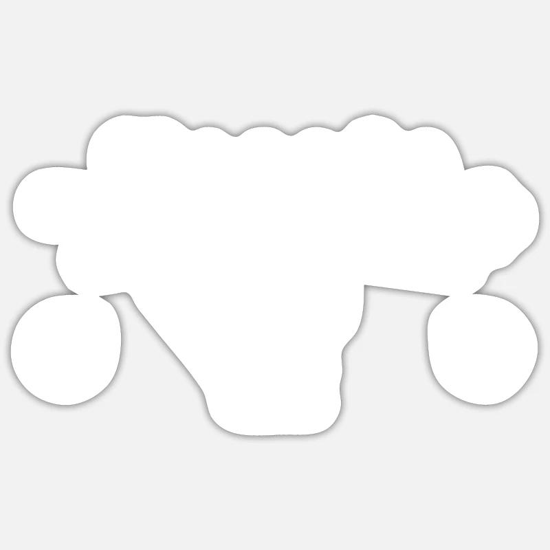 Sticker taille S (10 x 10 cm) - 
