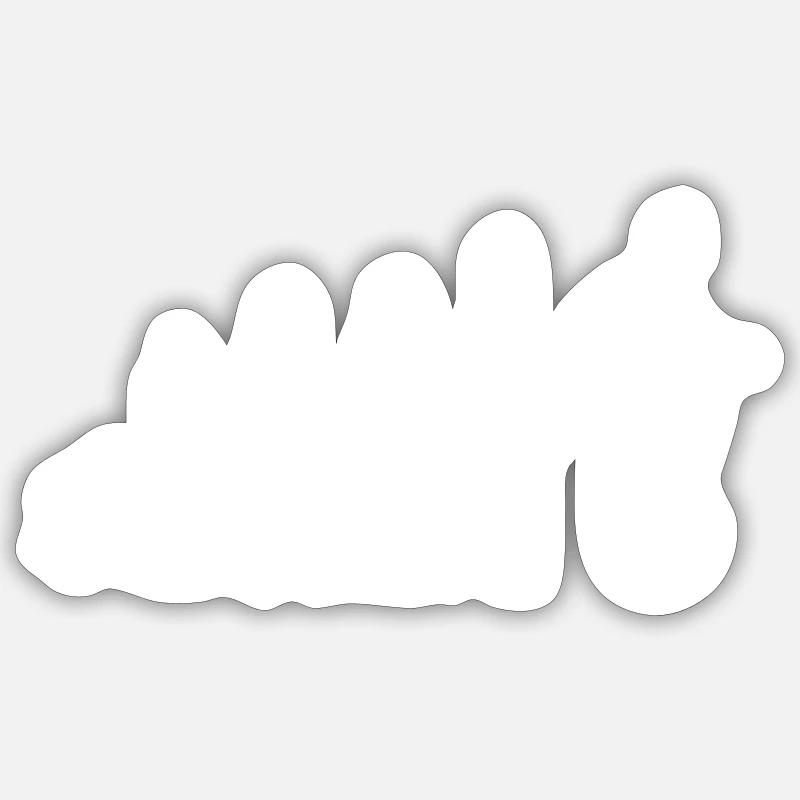 Sticker taille S (10 x 10 cm) -