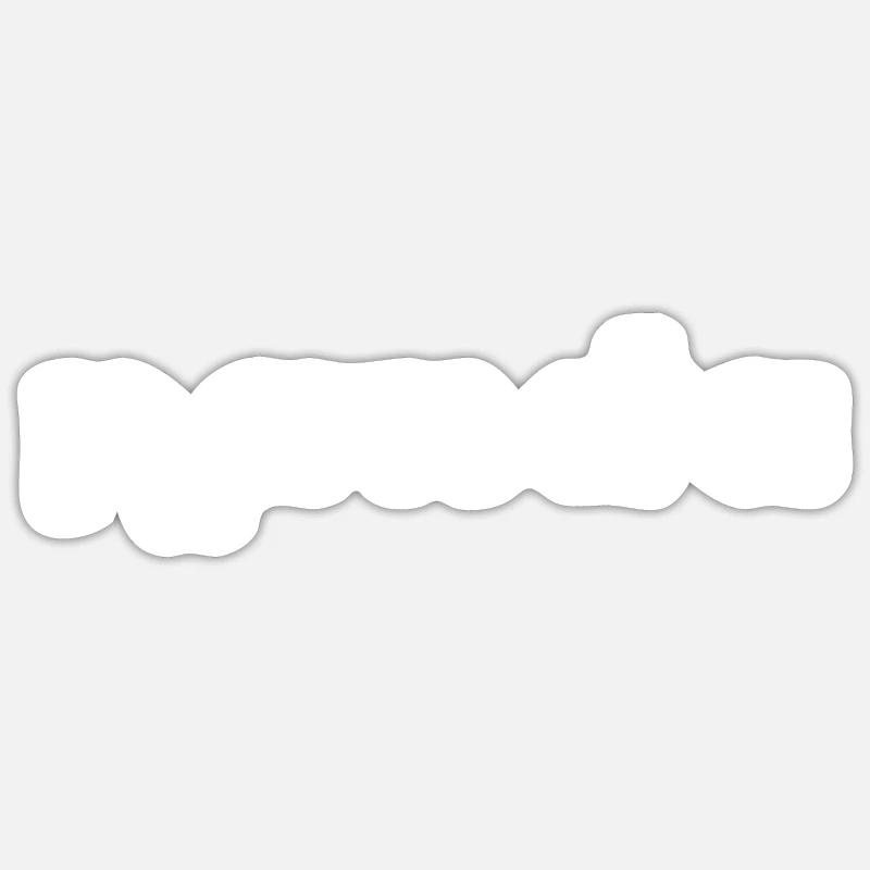 panda - Sticker size S (10 x 10 cm) - white matte