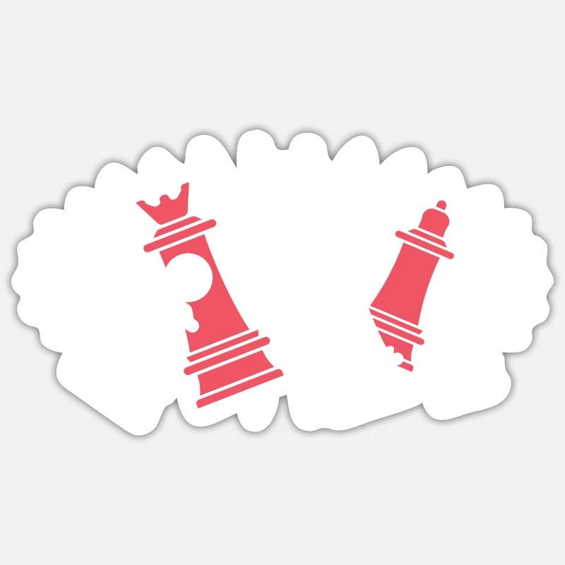 Chess Sticker size S (10 x 10 cm)