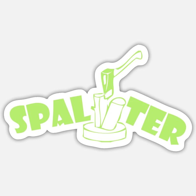 Spalter Fun Joke Fun Sticker size S (10 x 10 cm)