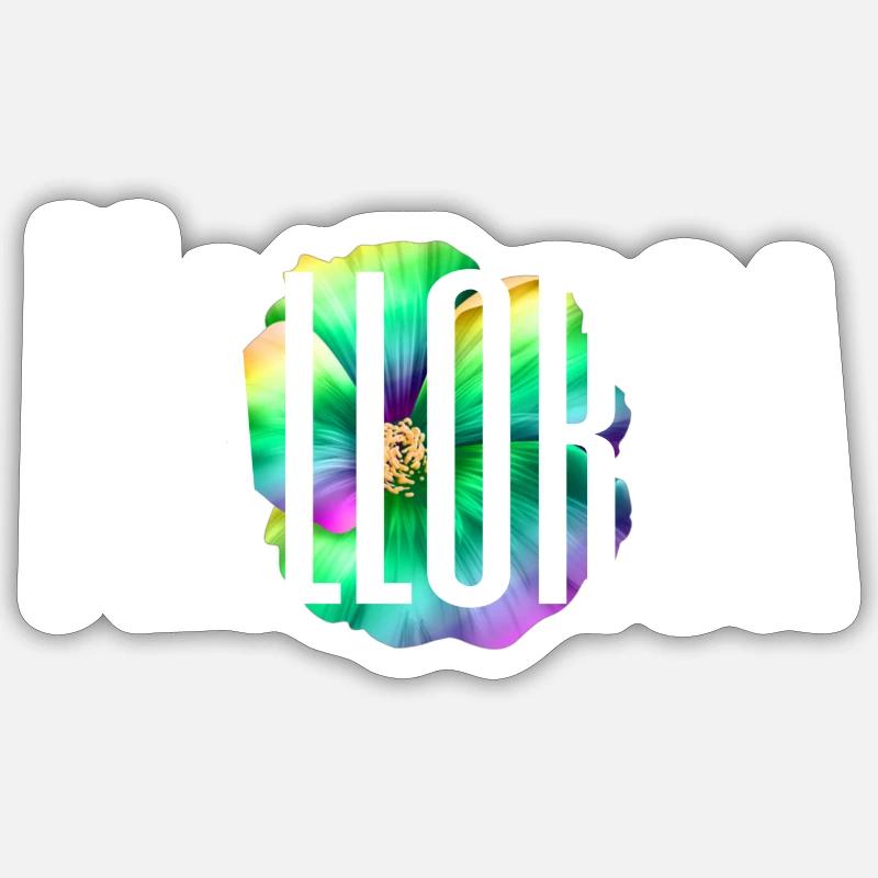 Majorque - Sticker taille S (10 x 10 cm) - blanc mat