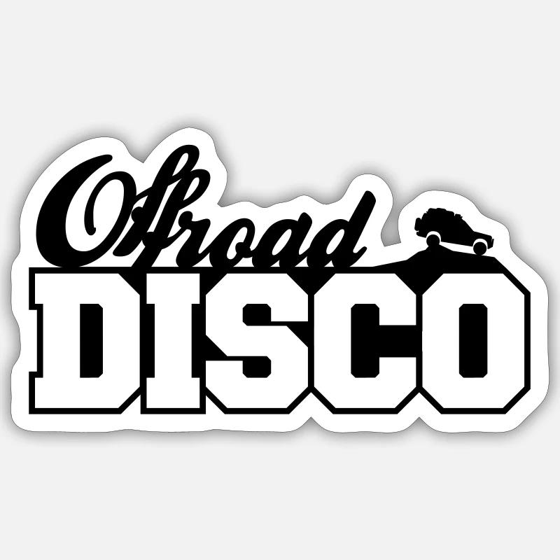 OD College - Sticker size S (10 x 10 cm) - white matte
