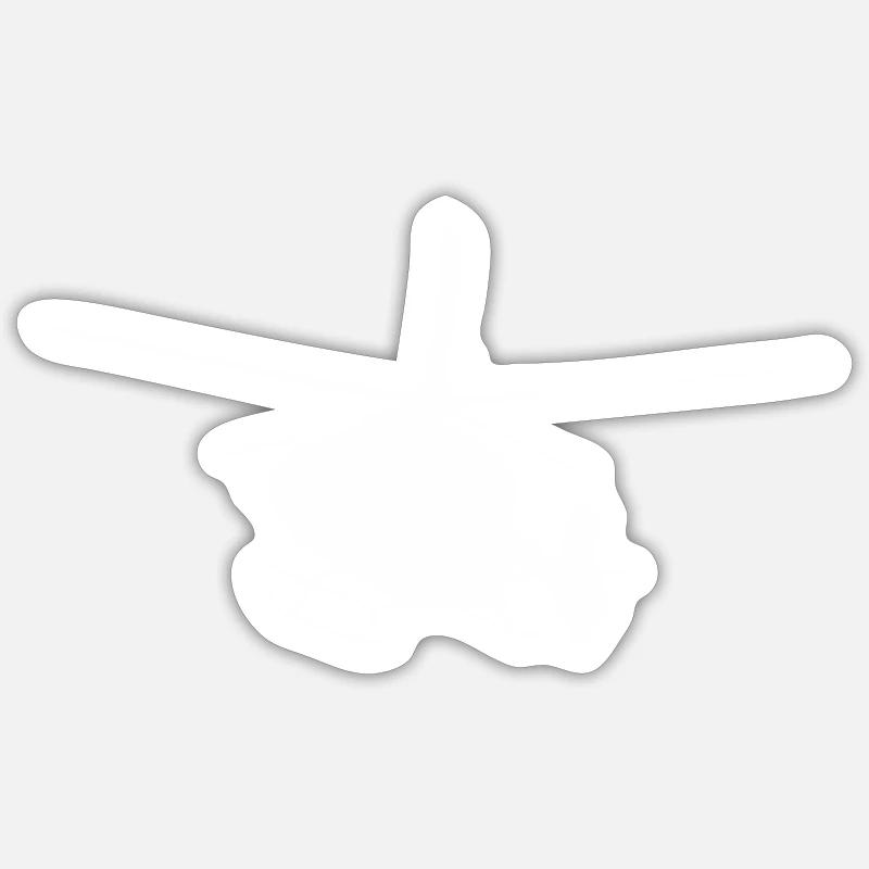 Sticker Größe S (10 x 10 cm) - 