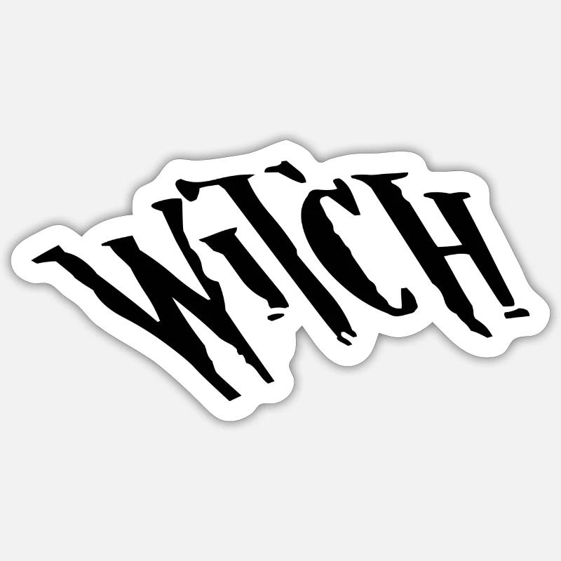 Strega Sticker formato S (10 x 10 cm)