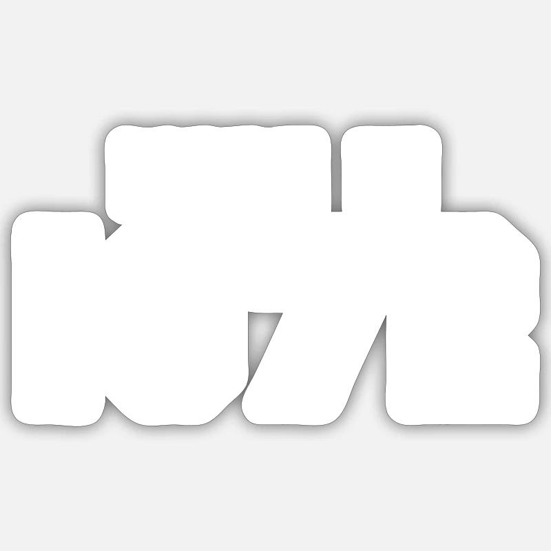 Sticker Größe S (10 x 10 cm) - 