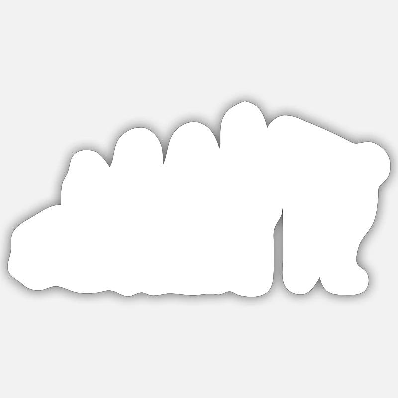 Diskuswerfen Diskuswerfer Evolution Diskus Sticker Größe S (10 x 10 cm)