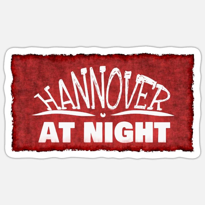 Hanover Sticker size S (10 x 10 cm)