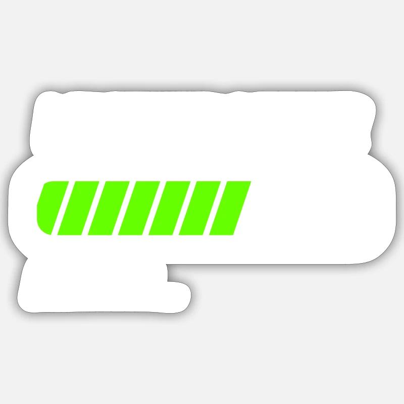 Mechatroniker Loading Ladebalken Sticker Größe S (10 x 10 cm)