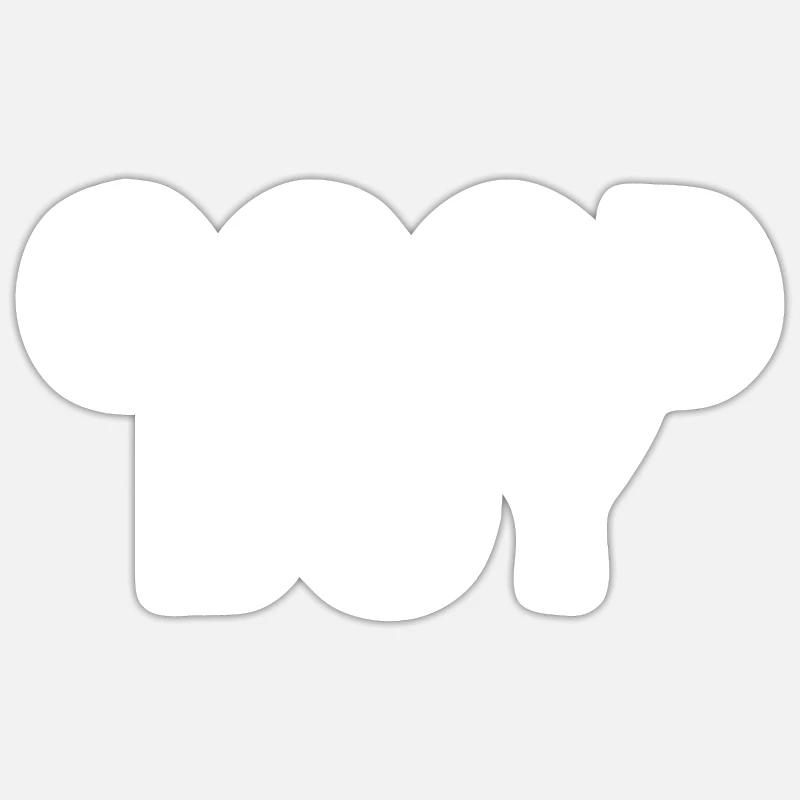 Sticker Größe S (10 x 10 cm) - 