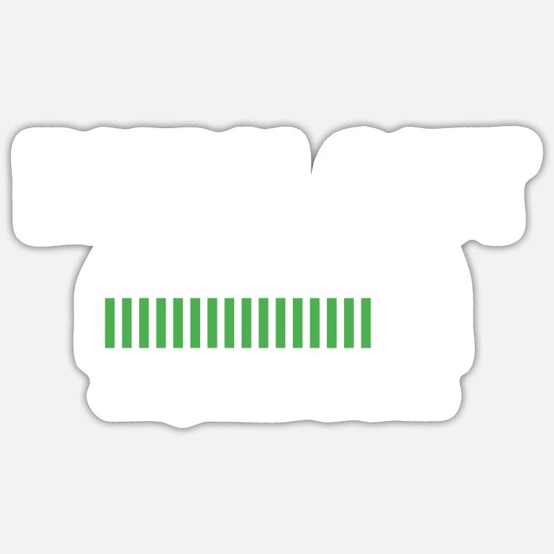 burn out Sticker taille S (10 x 10 cm)