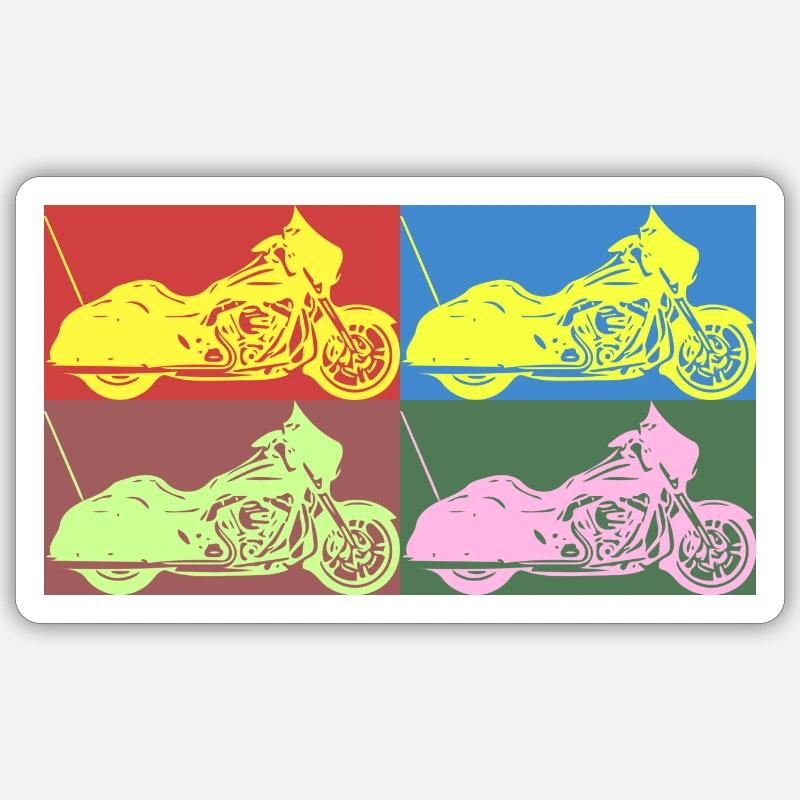Sticker taille S (10 x 10 cm) - 