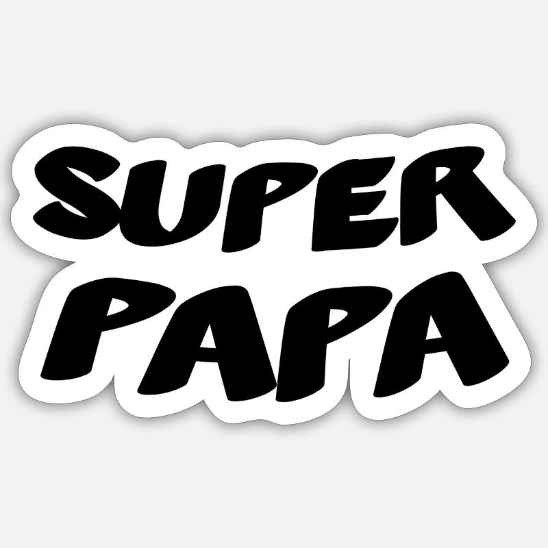 Awesome Daddy Sticker size S (10 x 10 cm)