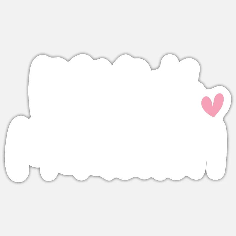 Pferde Pferdemädchen Pferd Reiten Geschenk - Sticker Größe S (10 x 10 cm) - Mattweiß