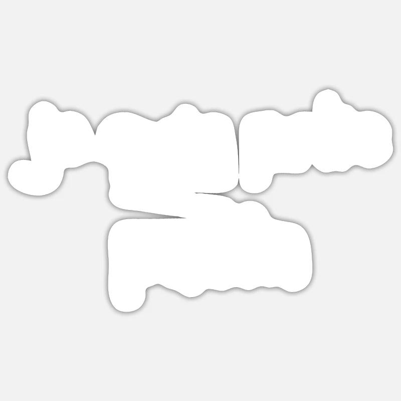 Sticker taille S (10 x 10 cm) - 