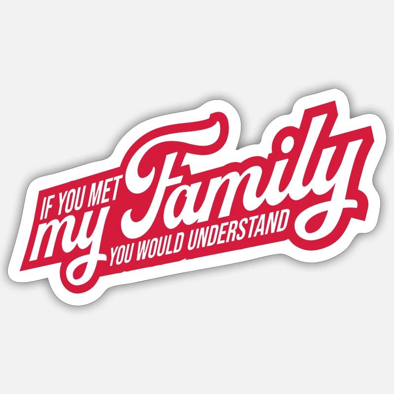 vous comprendriez citation - Sticker taille S (10 x 10 cm) - blanc mat