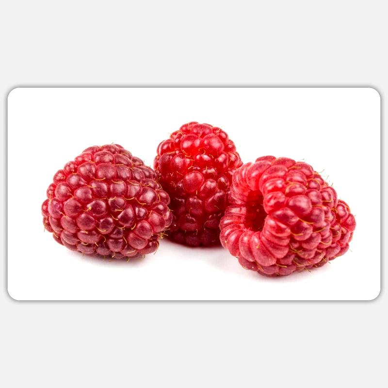 Raspberry. Raspberry Sticker size S (10 x 10 cm)