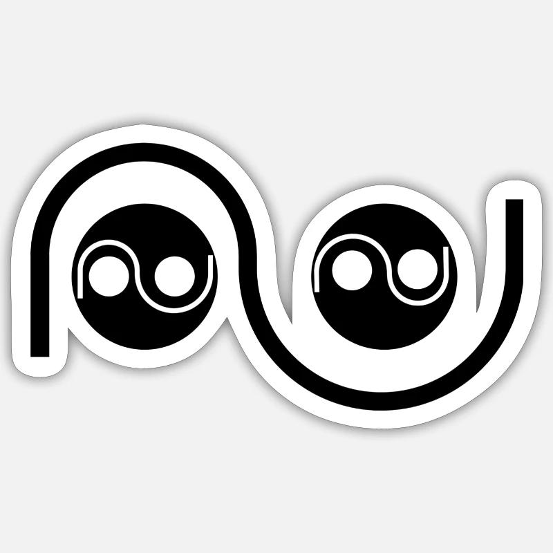 Wave Sticker size S (10 x 10 cm)