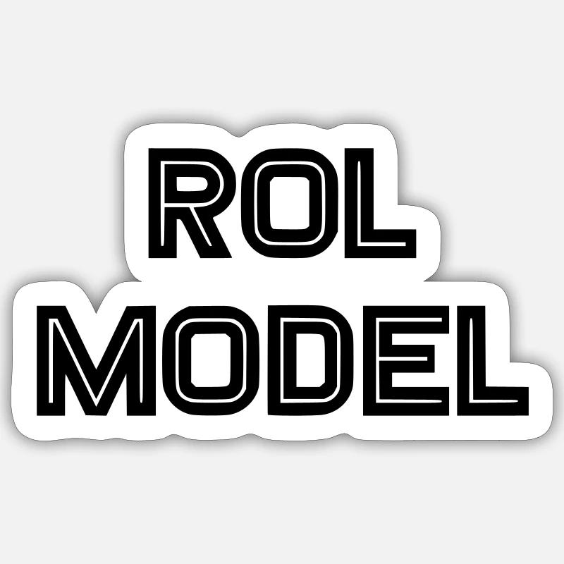 Jeder Rollstuhlfahrer ist ein Vorbild Sticker Größe S (10 x 10 cm)