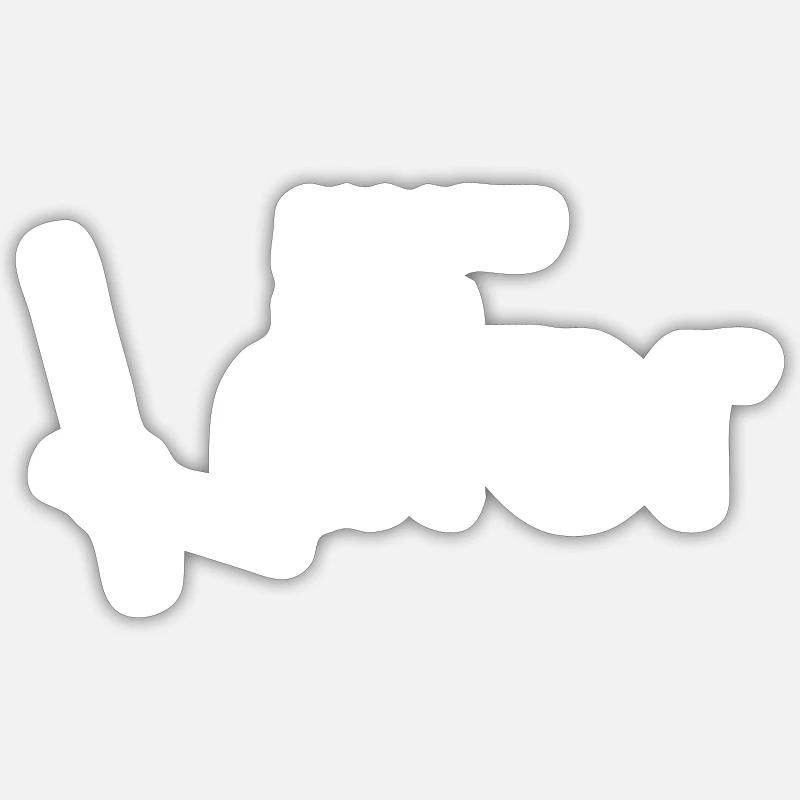 Sticker taille S (10 x 10 cm) - 