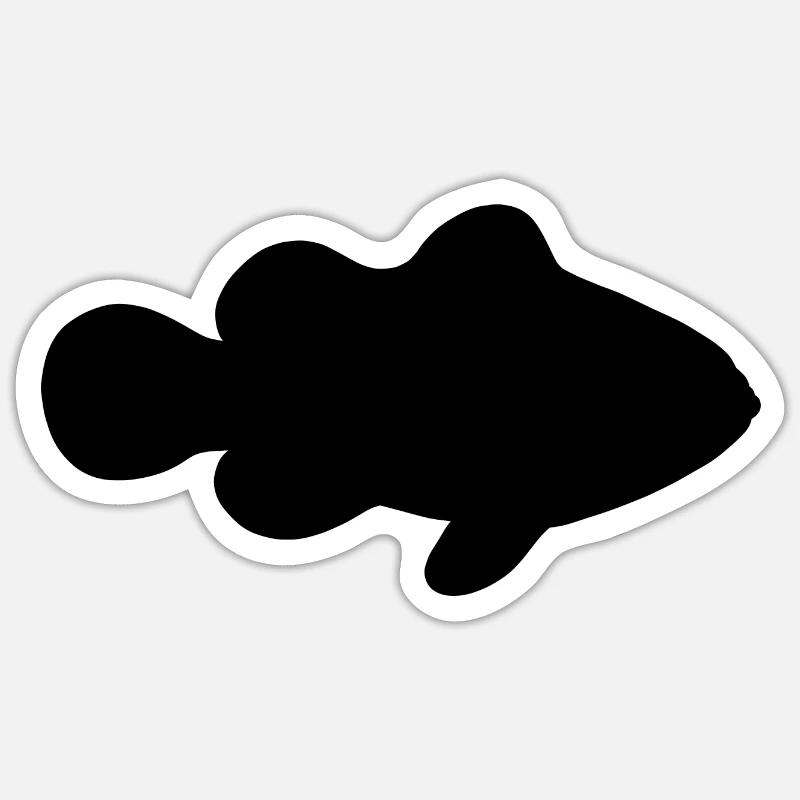 Fish Sticker size S (10 x 10 cm)