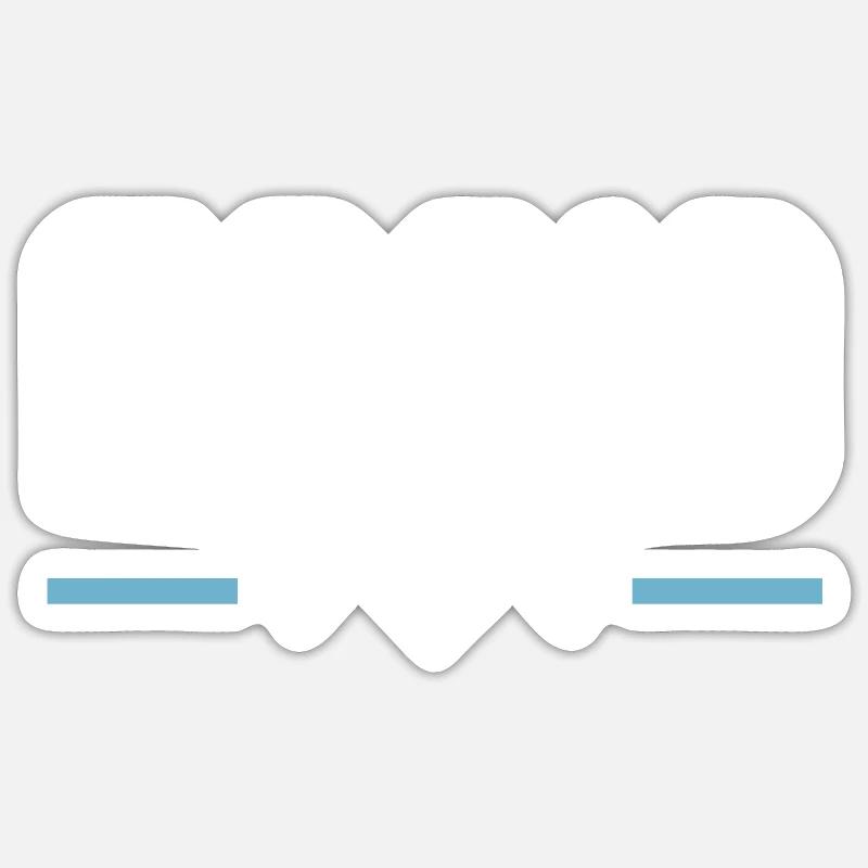 Fabio - Sticker size S (10 x 10 cm) - white matte