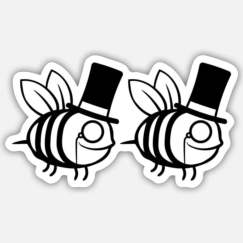 Sticker taille S (10 x 10 cm) - 