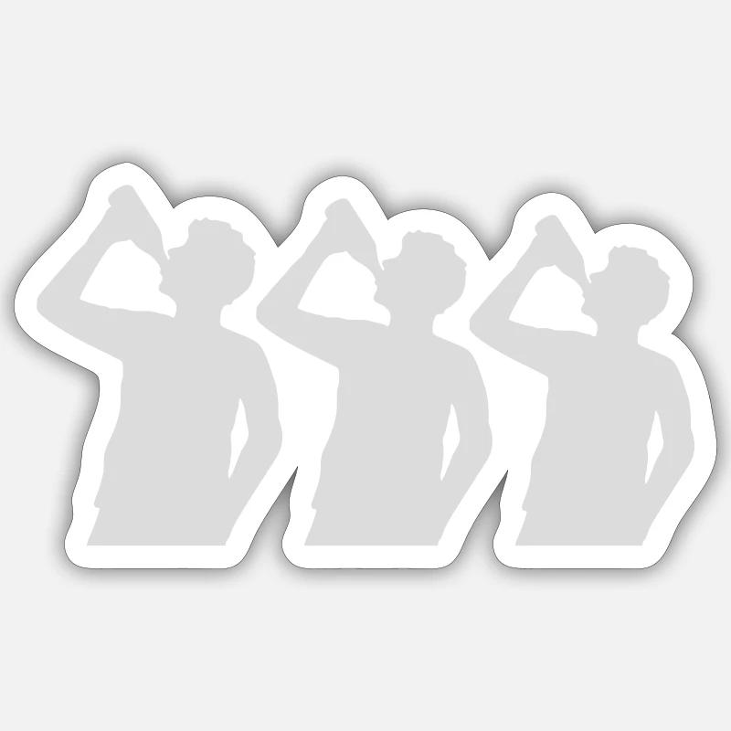 Sticker taille S (10 x 10 cm) - 