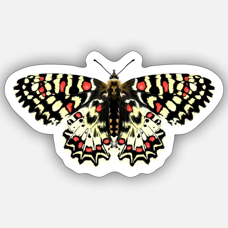 Proserpine - Sticker Größe S (10 x 10 cm) - Mattweiß