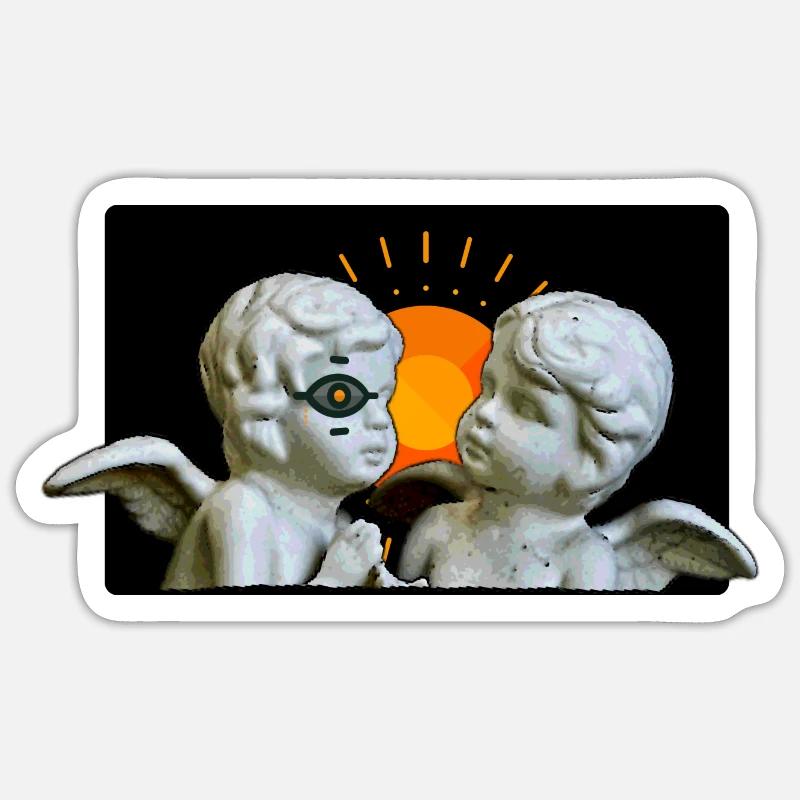 Sticker Größe S (10 x 10 cm) - 