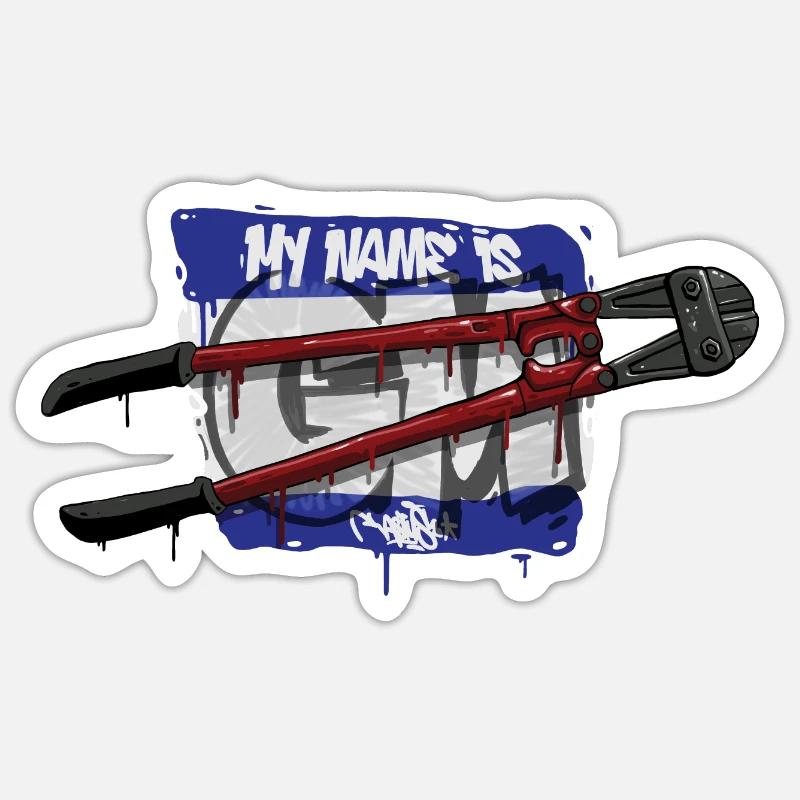 Sticker taille S (10 x 10 cm) - 