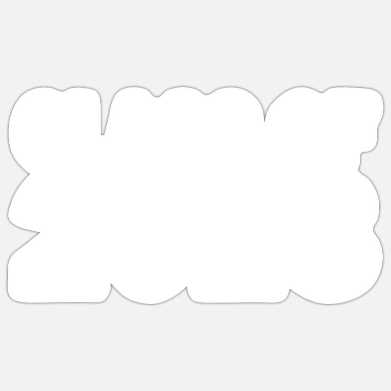 Class of 2023 - Sticker taille S (10 x 10 cm) - blanc mat