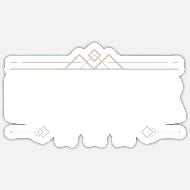 Fleischer Beruf - Sticker Größe S (10 x 10 cm) - Mattweiß